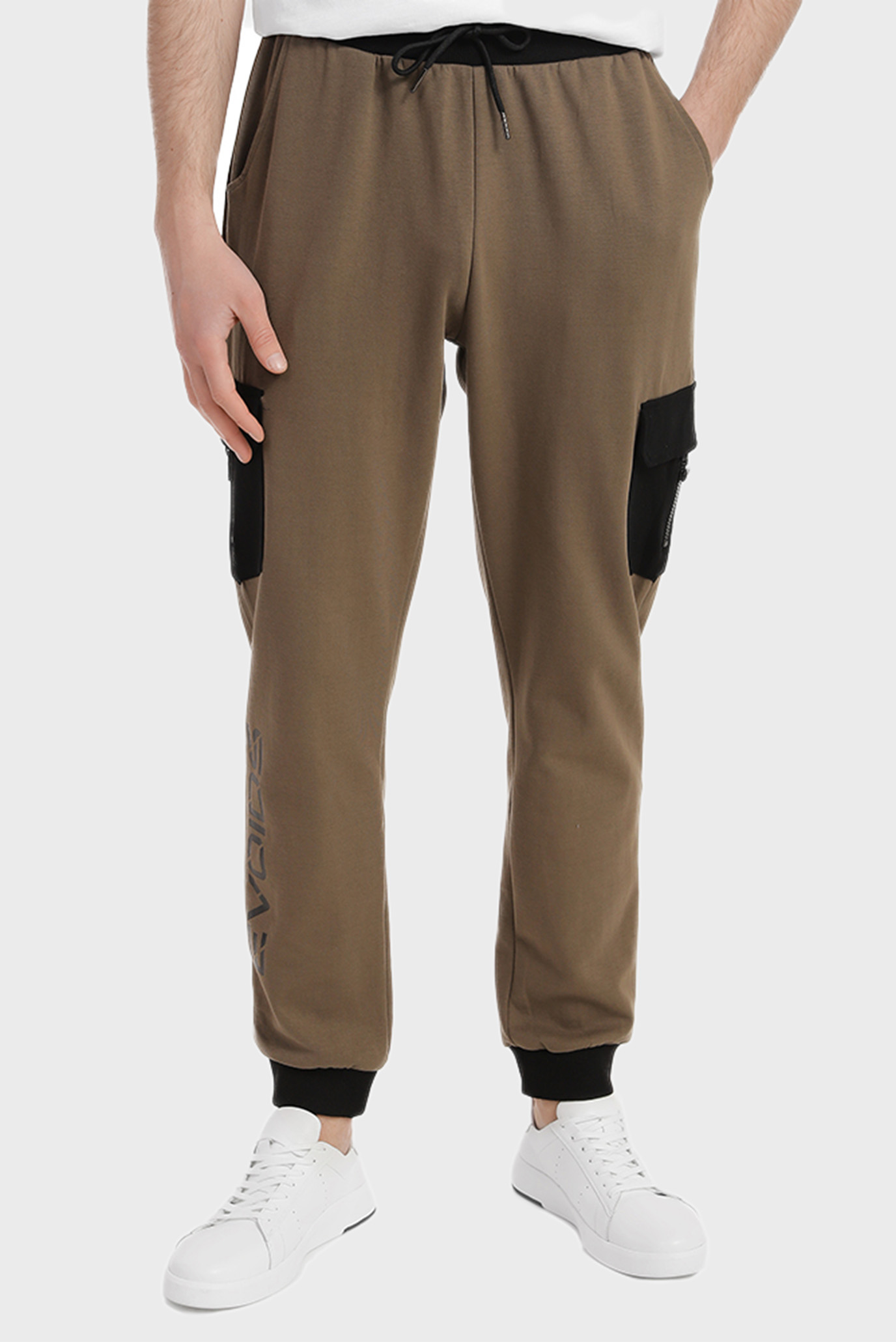 Мужские коричневые спортивные брюки Isanty 1