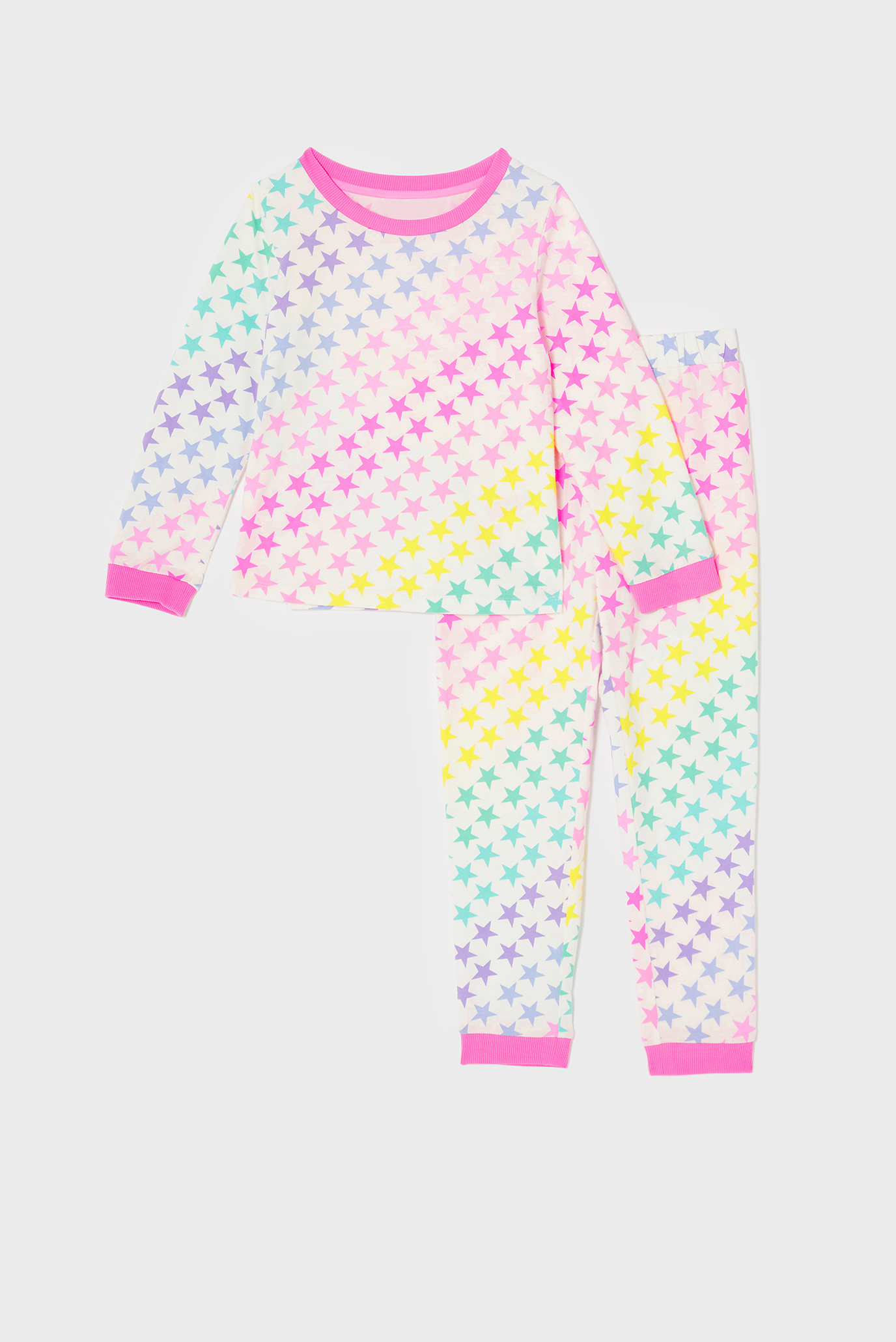 Детская пижама (лонгслив, брюки) RAINBOW STAR PJS 1