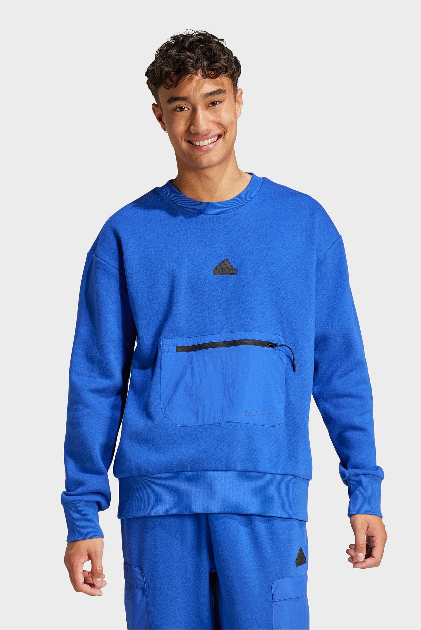 Мужской синий свитшот City Escape Fleece 1