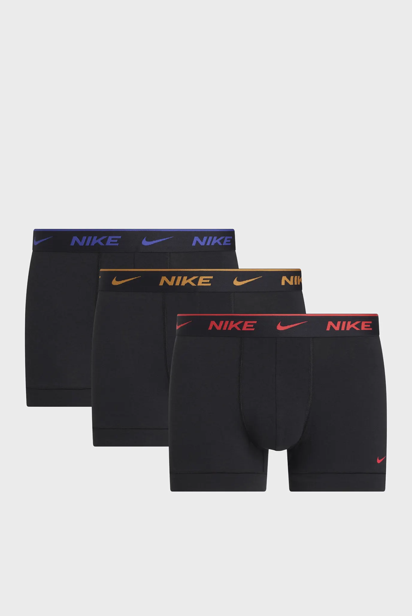 Мужские черные боксеры (3 шт) 1