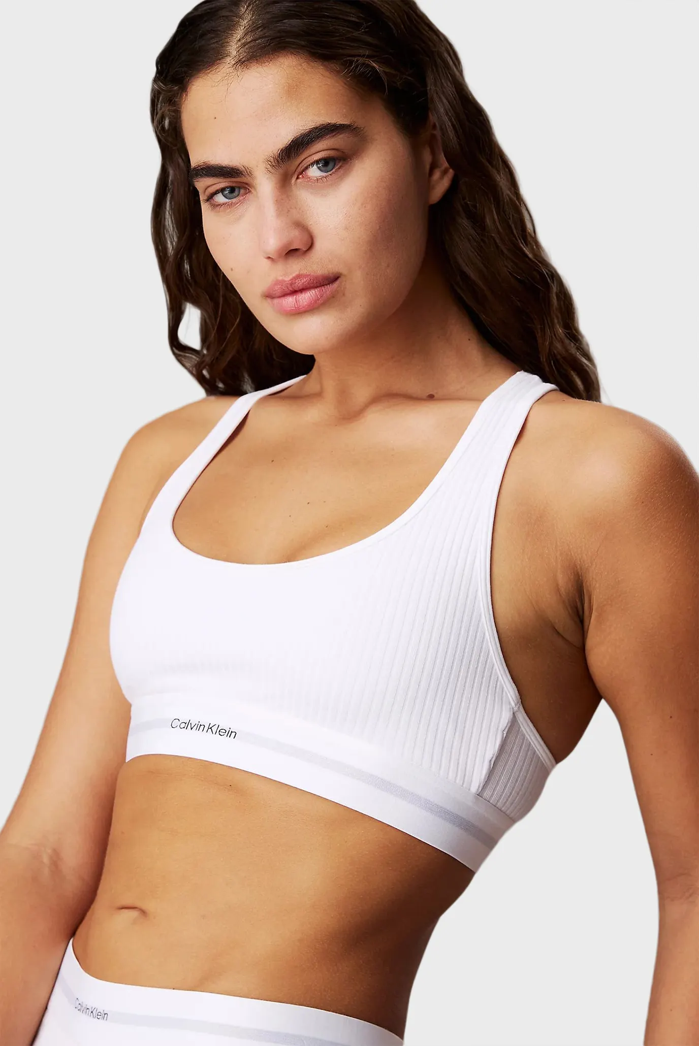Женский белый топ LIGHTLY LINED BRALETTE 4