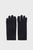 Черные перчатки WOMAN FLEECE GLOVES