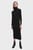 Жіноча чорна вовняна сукня EXTRA FINE WOOL ROLL NECK