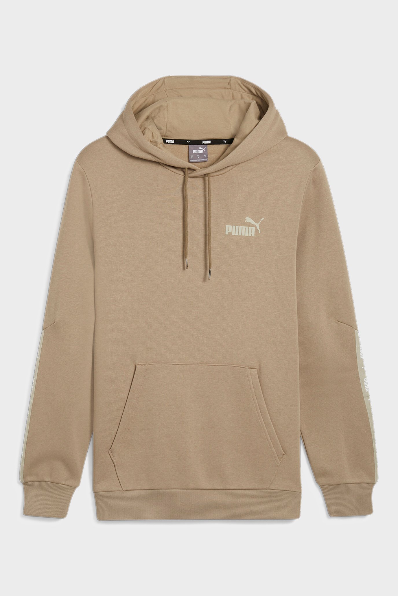 Чоловіче бежеве худі Essentials+ Tape Men’s Hoodie 1