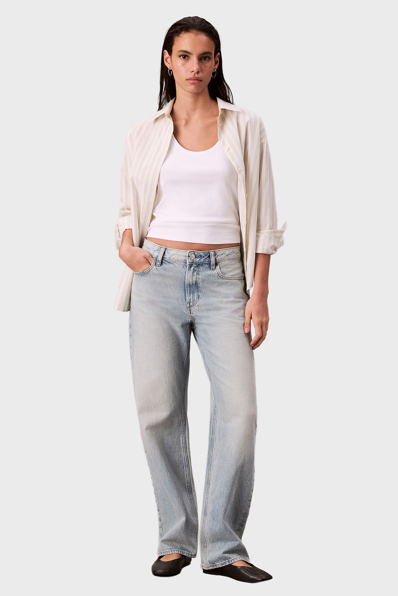 Женские голубые джинсы SIGNATURE 90s Голубой 28-RG Calvin Klein Jeans LV147C700G Женские голубые джинсы SIGNATURE 90s Голубой 28-RG Calvin Klein Jeans LV147C700G