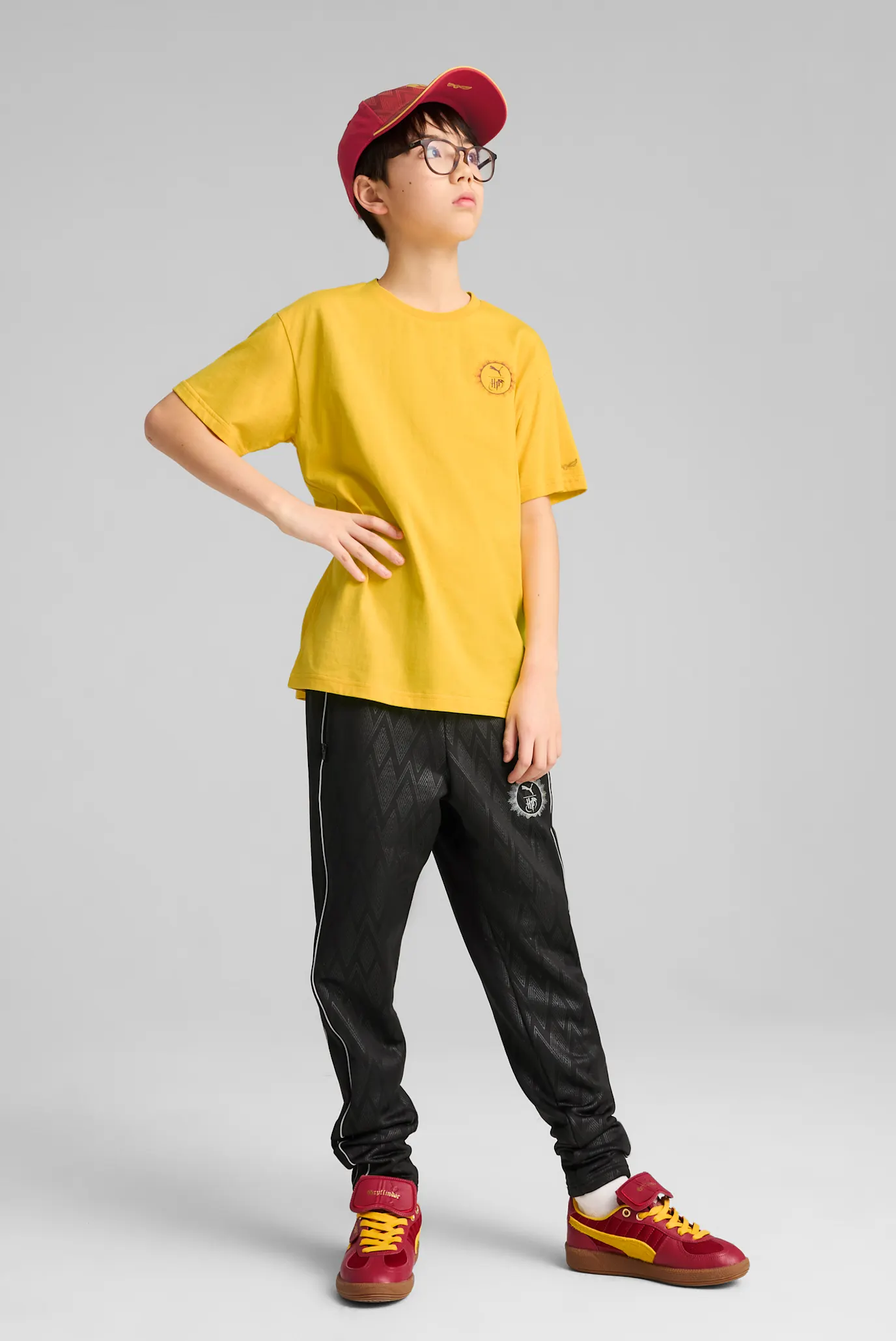 Дитяча жовта футболка PUMA x HARRY POTTER Relaxed Graphic Tee Men 2