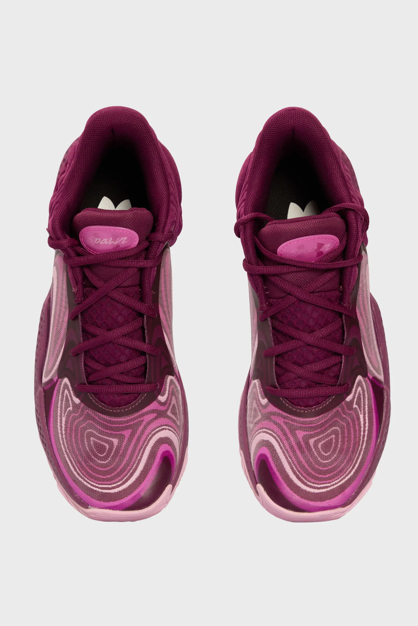 Фіолетові кросівки UA Spawn 6 Mid 4