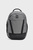 Женский серый рюкзак UA Hustle Signature Backpack-BLK