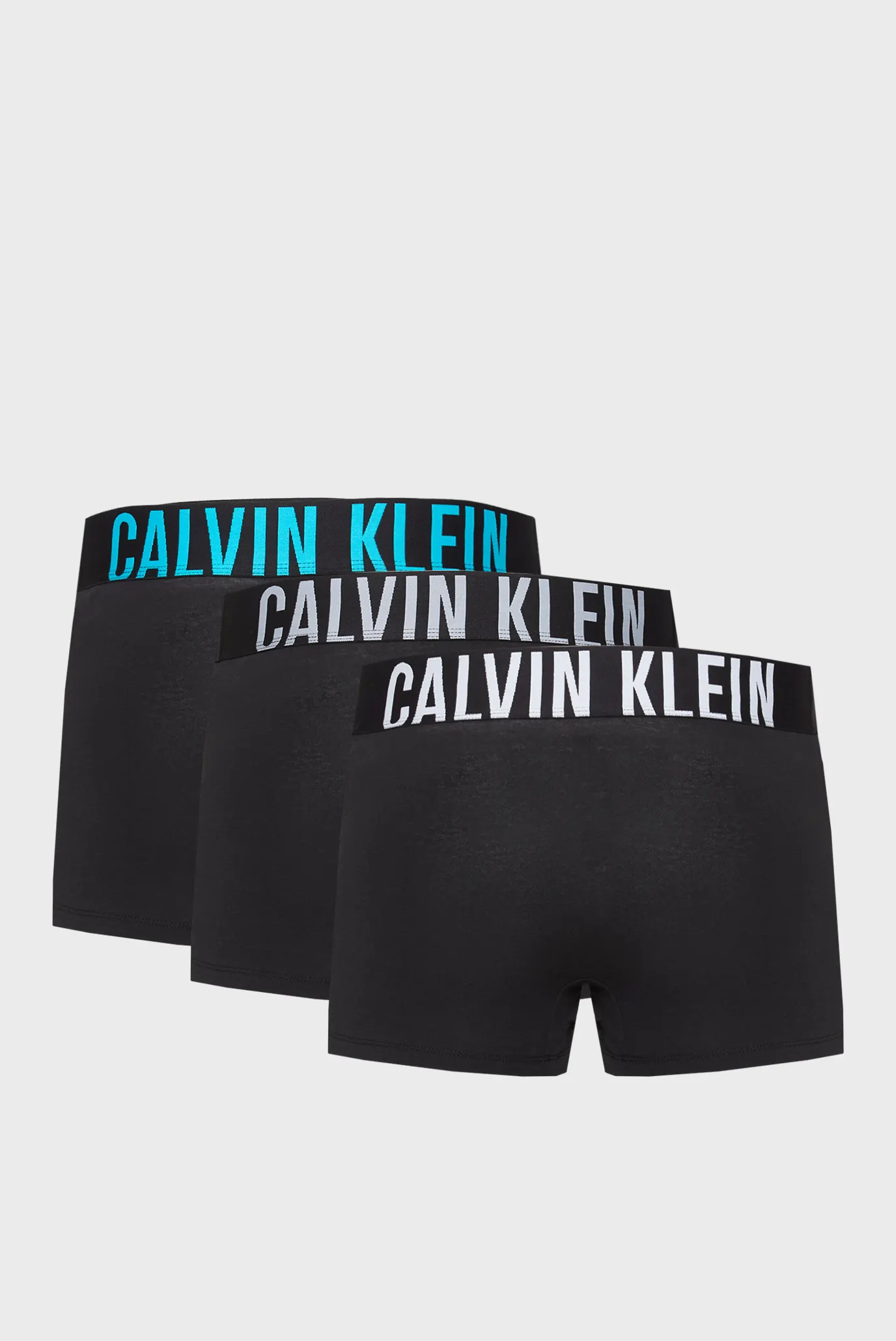 Мужские черные боксеры (3 шт) TRUNK 6