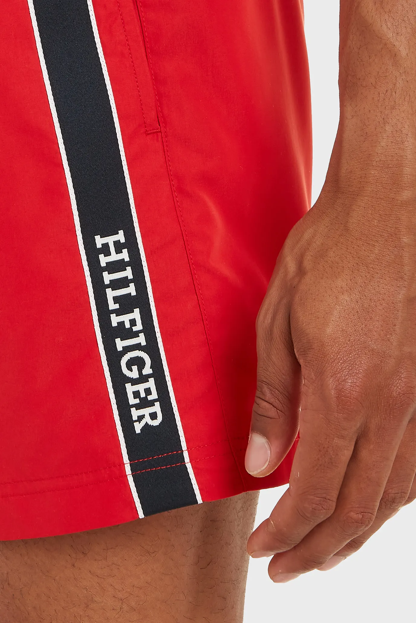 Чоловічі червоні плавальні шорти MEDIUM DRAWSTRING TAPE 3