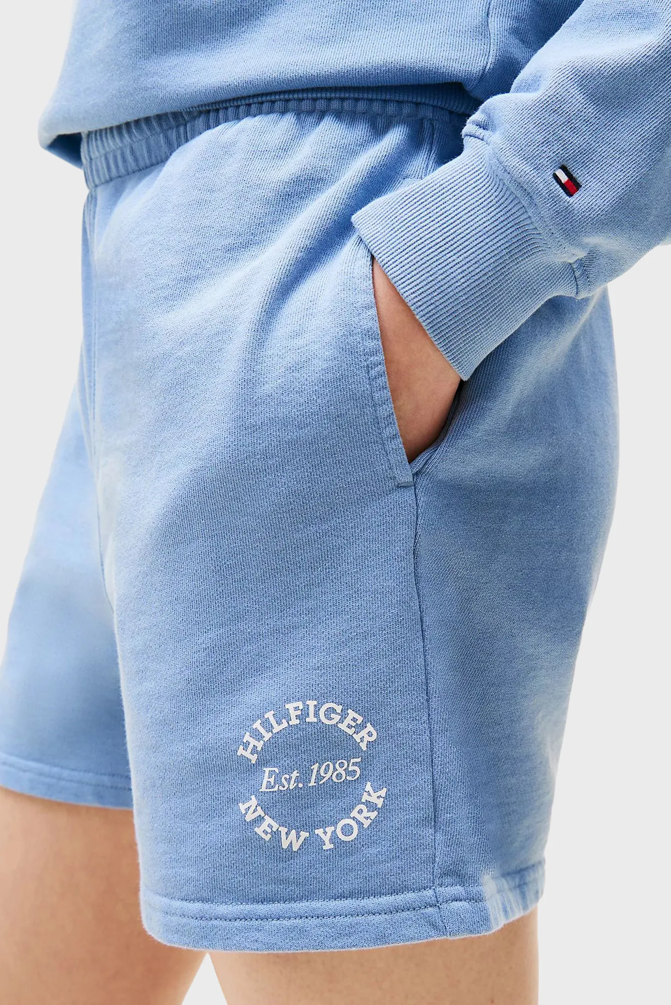 Жіночі блакитні шорти 4