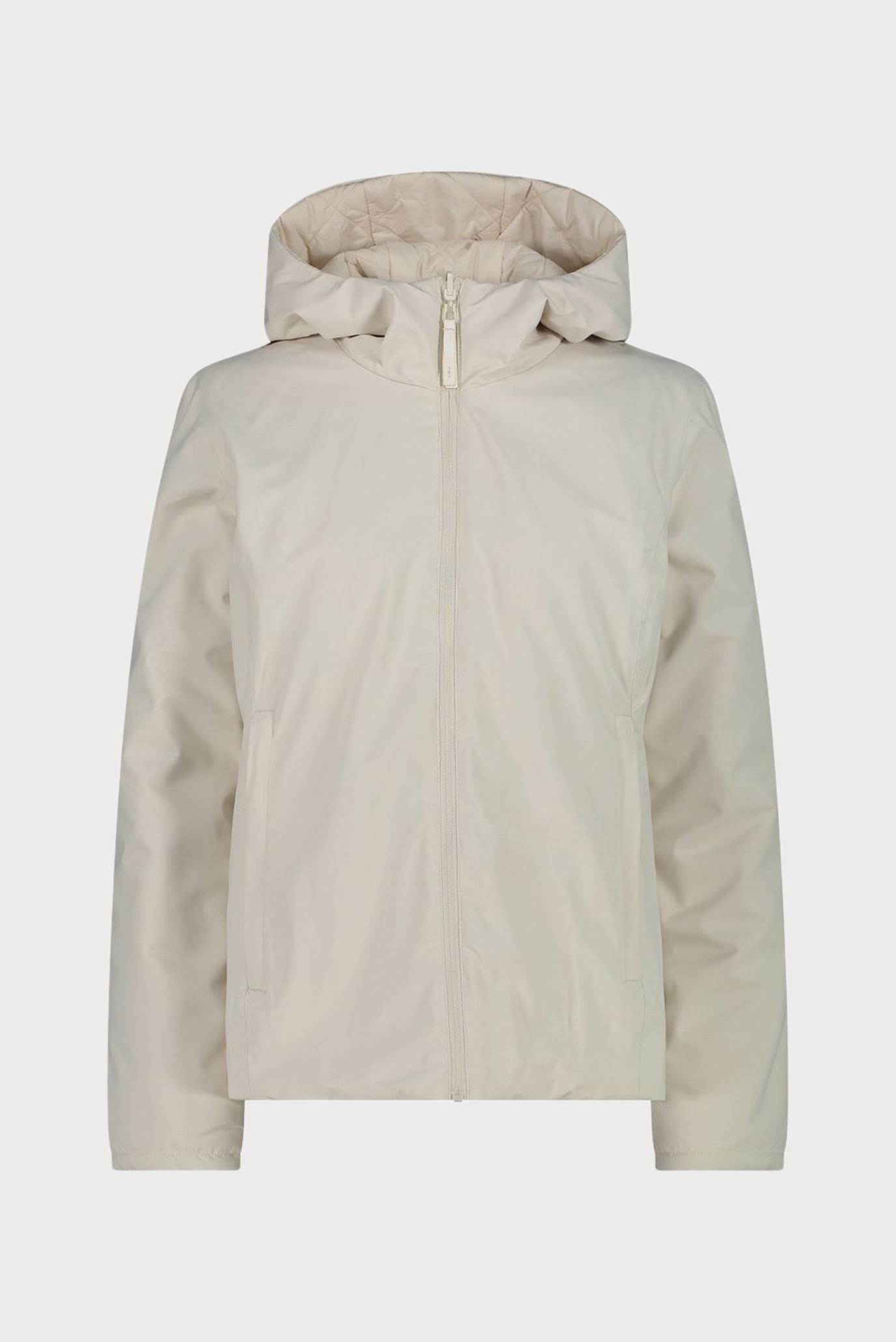Женская белая двусторонняя куртка FIX HOOD TWILL Белый 36 CMP 34K0026-A238 Женская белая двусторонняя куртка FIX HOOD TWILL Белый 36 CMP 34K0026-A238