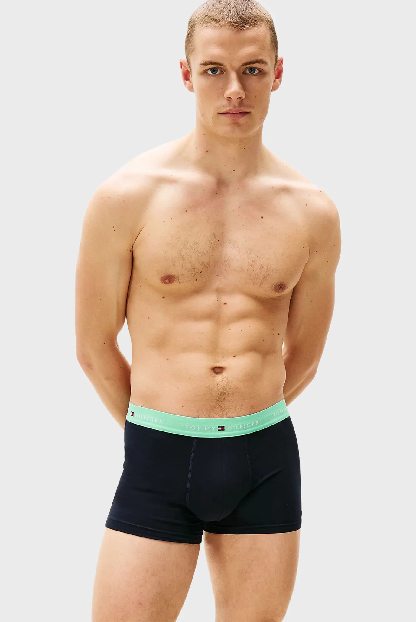 Мужские темно-синие боксеры (3 шт) WB TRUNK 3