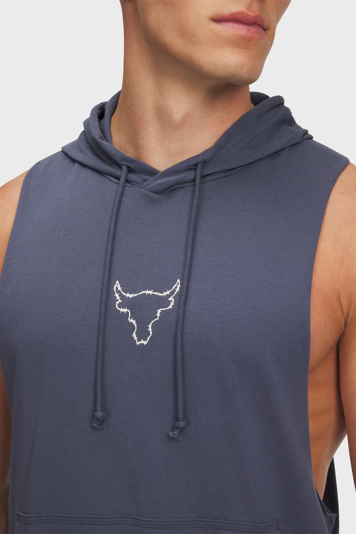 Мужское синее худи Pjt Rck Q3PO SL Hoodie 3