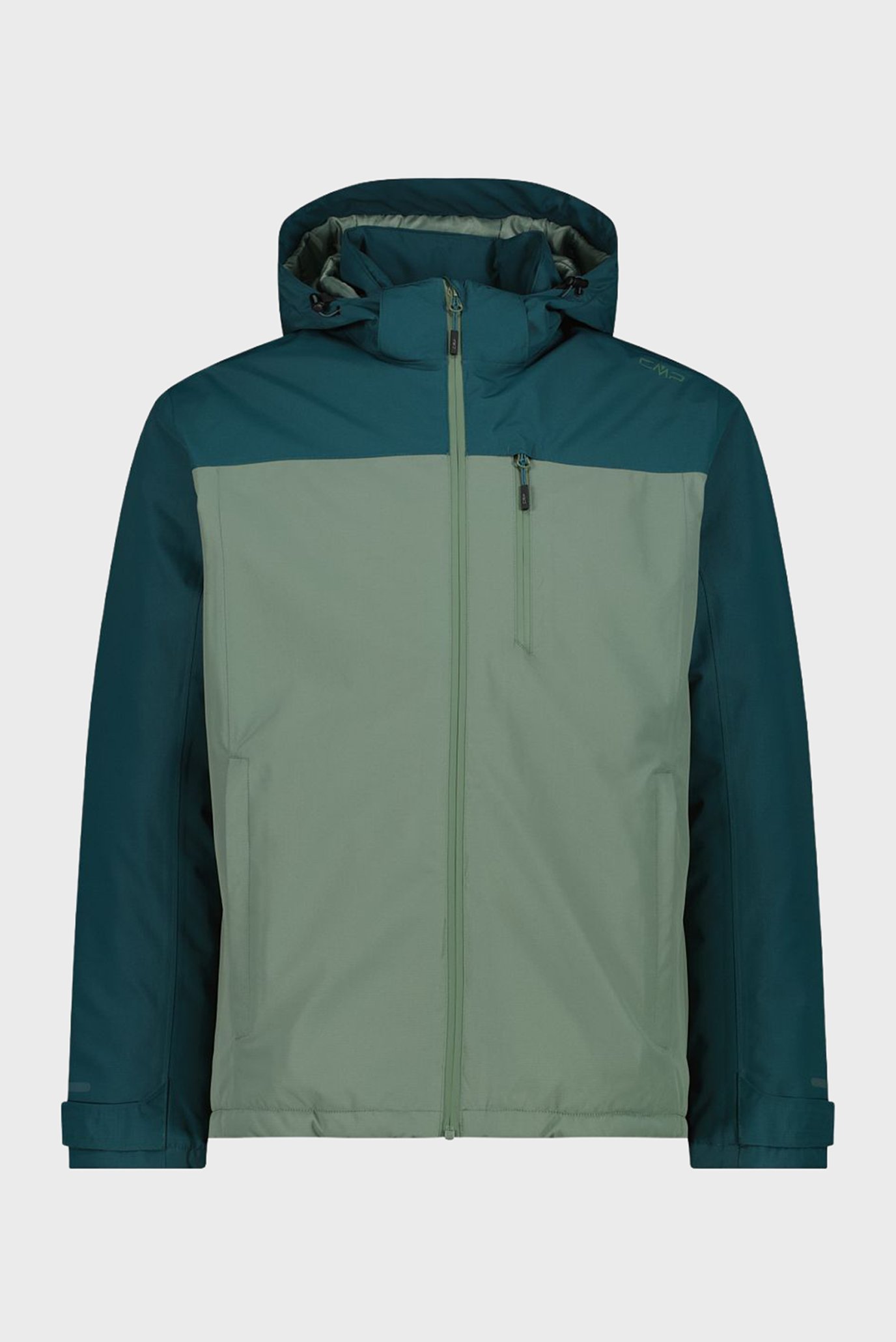 Мужская зеленая куртка ZIP HOOD FEEL WARM Зеленый 50 CMP 35Z1537-00FU Мужская зеленая куртка ZIP HOOD FEEL WARM Зеленый 50 CMP 35Z1537-00FU