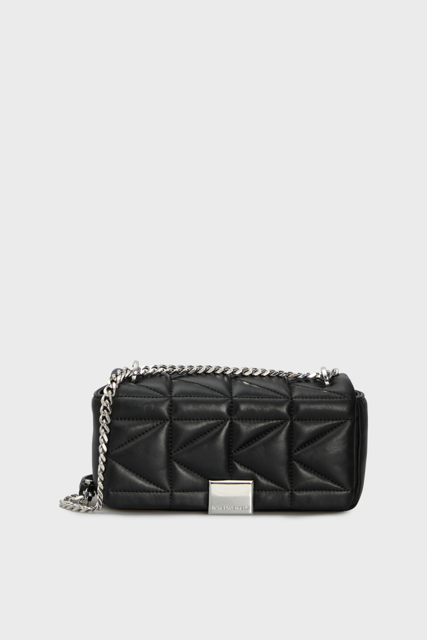 Женская черная кожаная сумка Черный ONESIZE Karl Lagerfeld 246W3089 Женская черная кожаная сумка Черный ONESIZE Karl Lagerfeld 246W3089