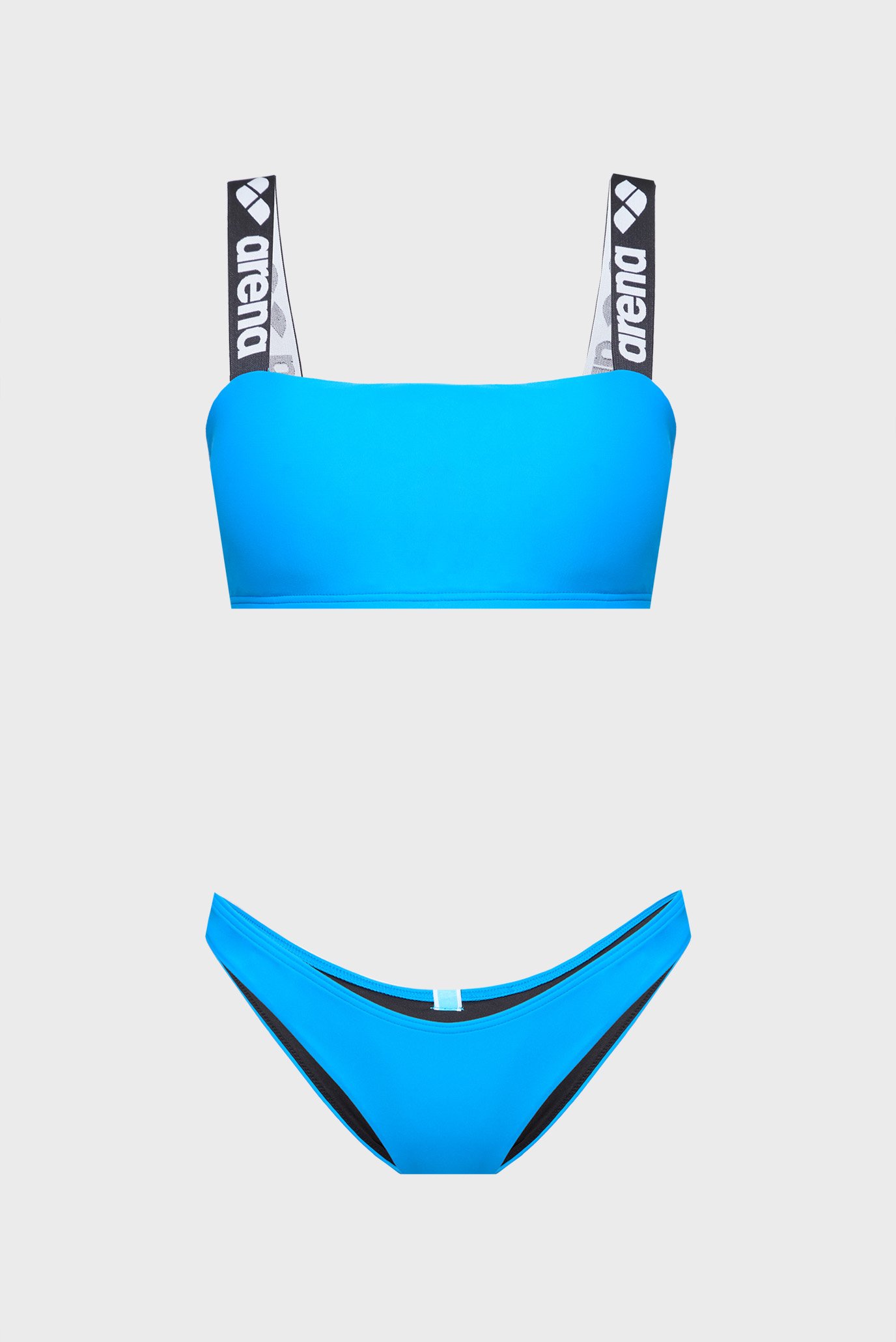 Женский синий купальник ELASTIC SOLID BIKINI BANDEAU Синий L Arena 007086-800 Женский синий купальник ELASTIC SOLID BIKINI BANDEAU Синий L Arena 007086-800