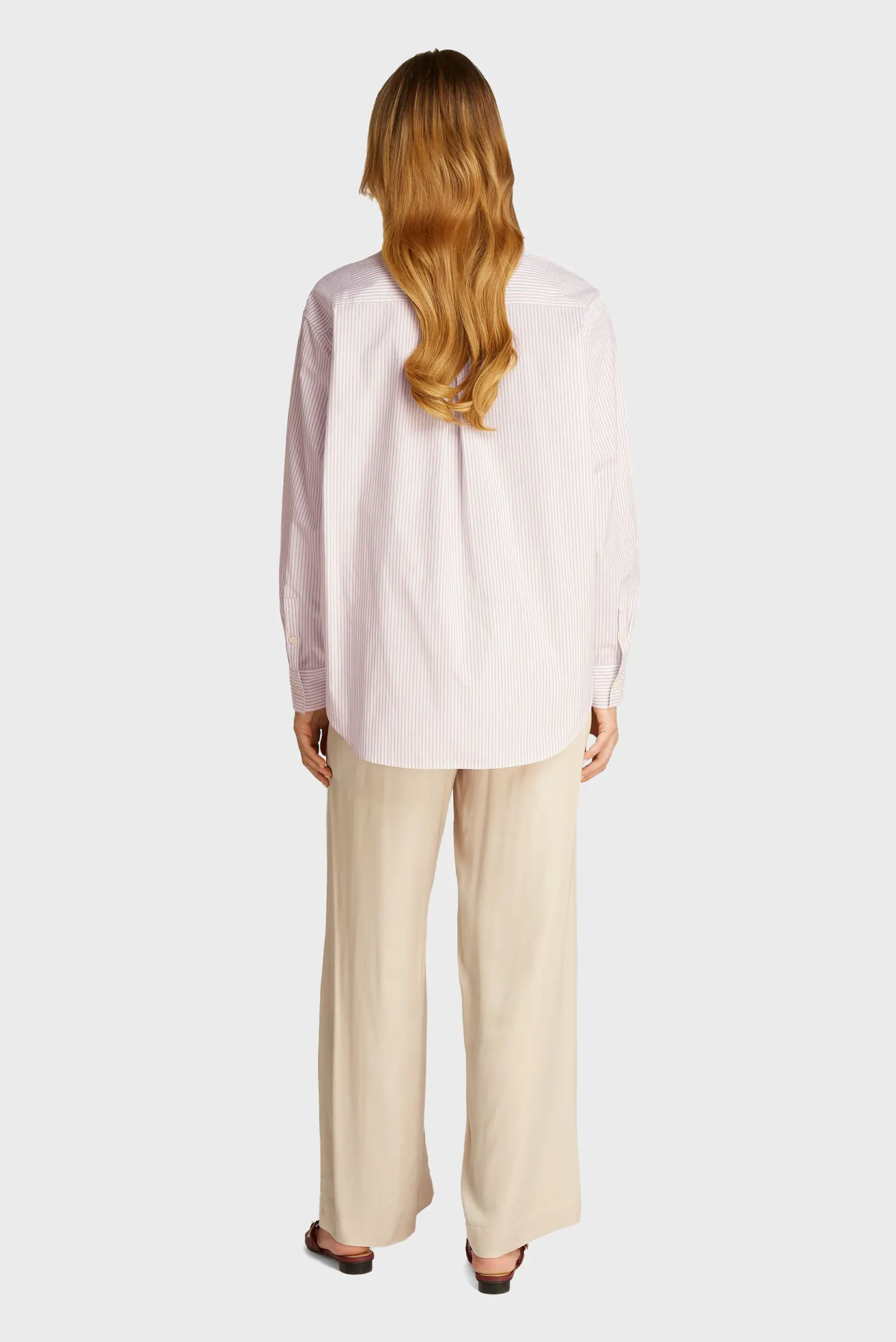 Женская рубашка в полоску WOVEN LABEL RELAXED SHIRT 3