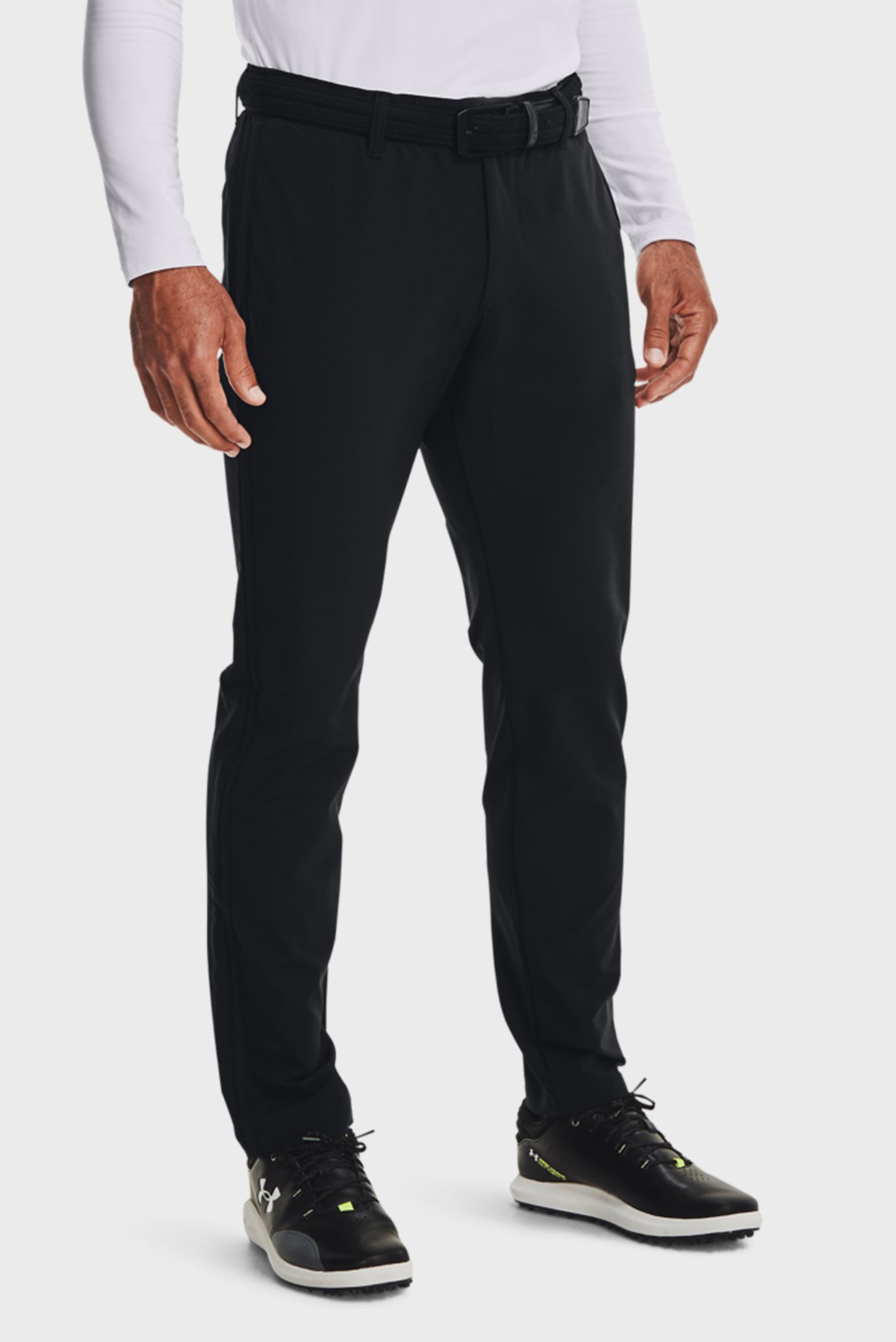 Мужские черные чиносы UA CGI Taper Pant 1