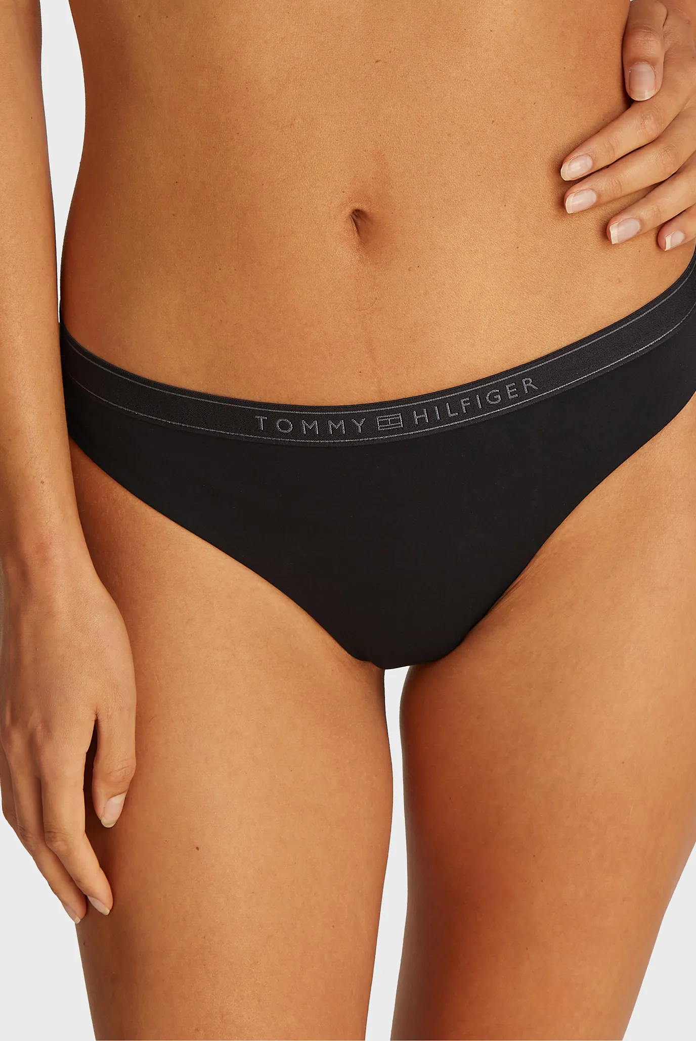 Женские черные трусики от купальника 4