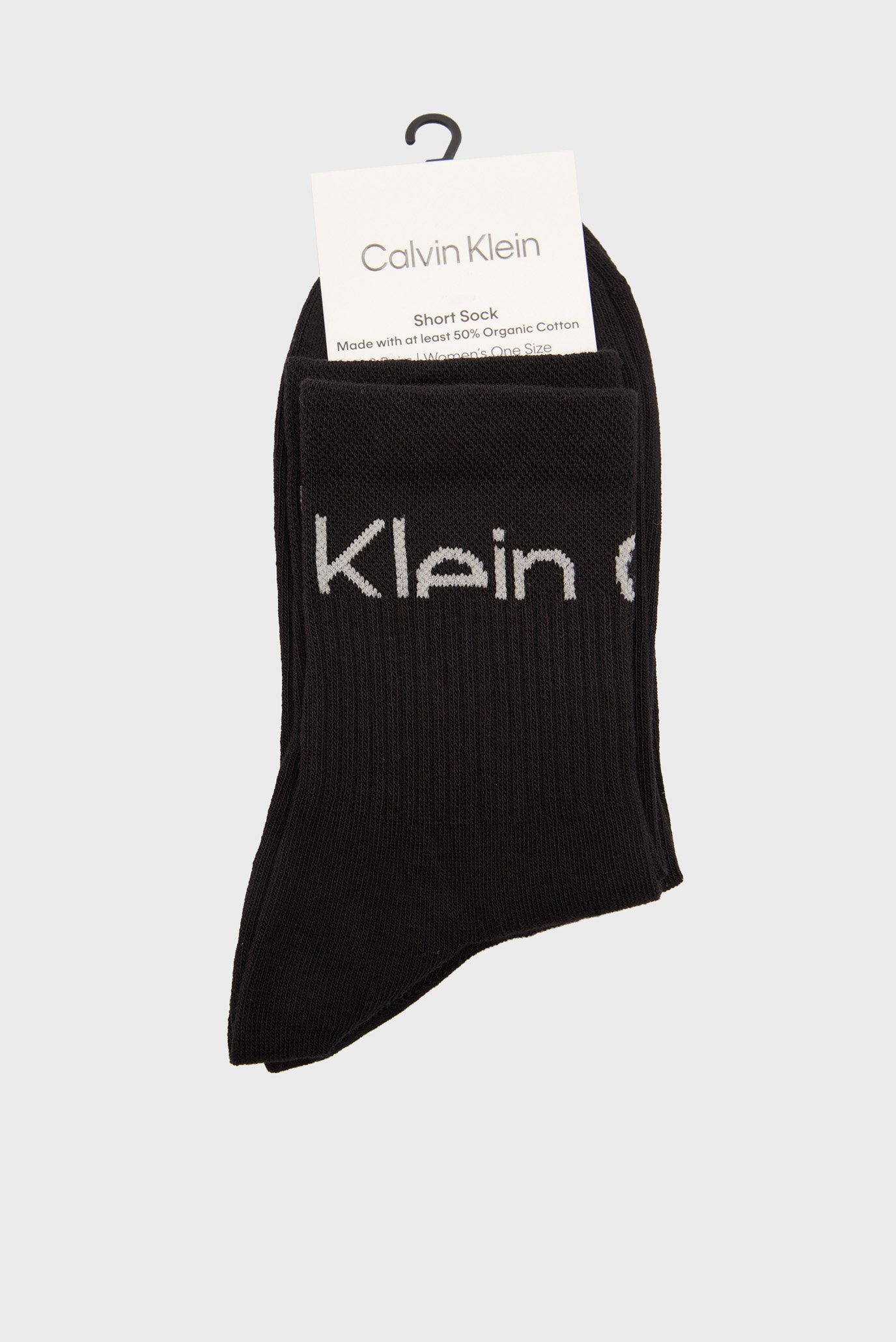 Женские черные носки (2 пары) CUT Черный ONESIZE Calvin Klein Jeans 701235518 Женские черные носки (2 пары) CUT Черный ONESIZE Calvin Klein Jeans 701235518