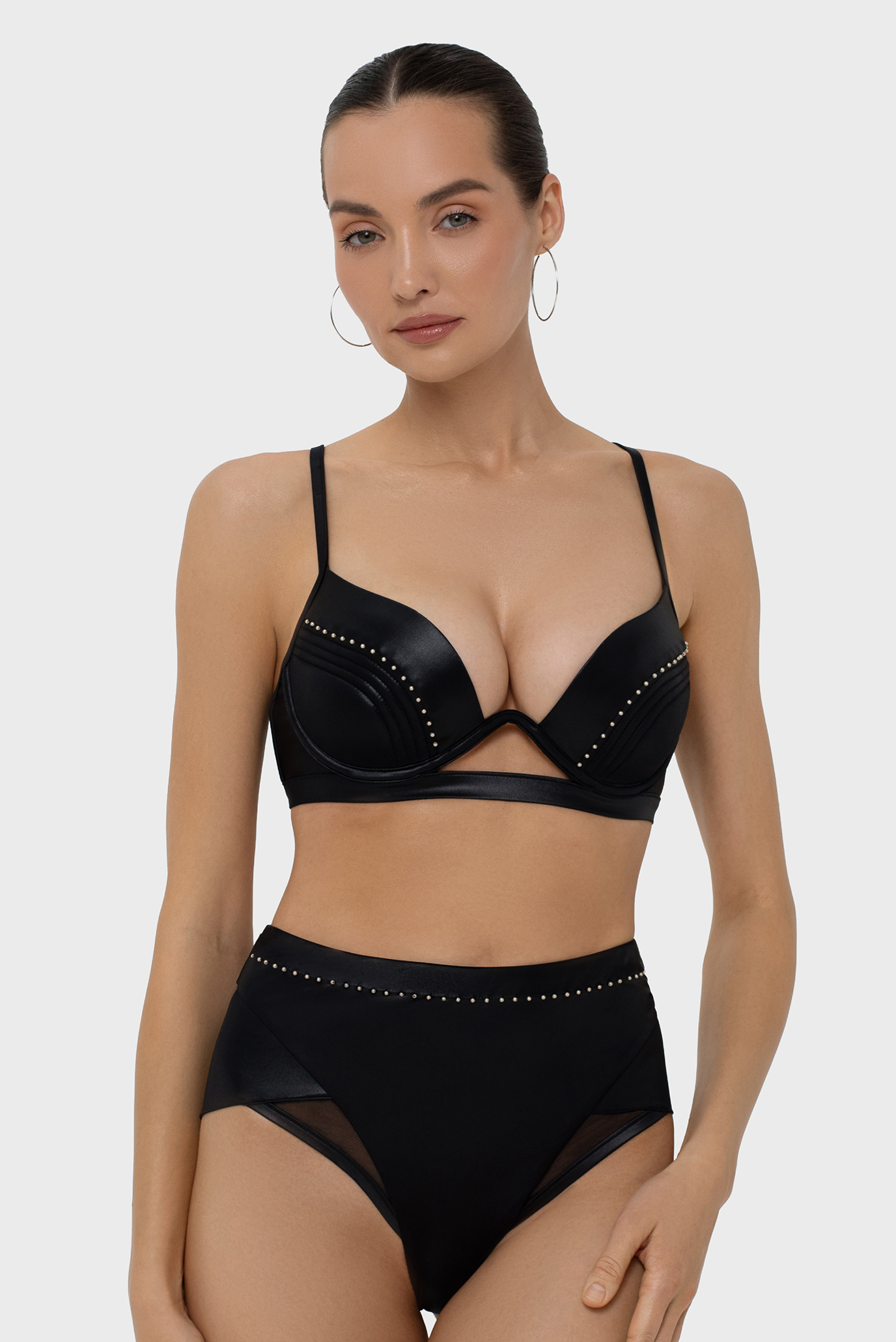 Женский черный лиф от купальника Черный 36C MARC&ANDRE L2513-Y-782 Женский черный лиф от купальника Черный 36C MARC&ANDRE L2513-Y-782