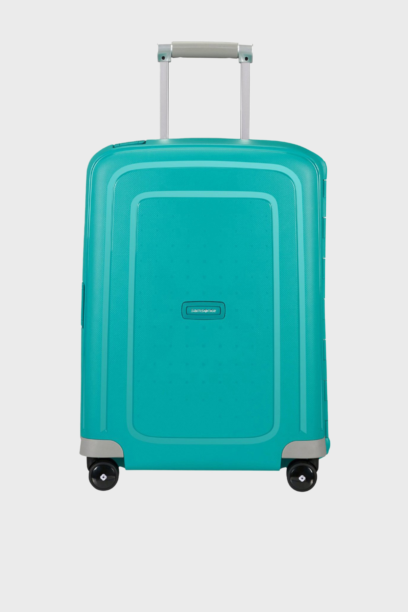Голубой чемодан 55 см S'CURE AQUA BLUE 1