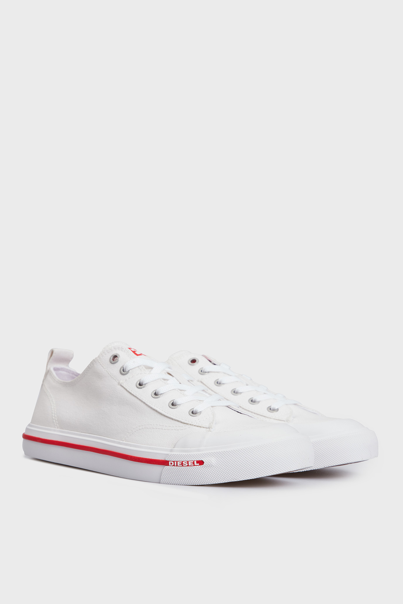 Мужские белые кеды ATHOS Diesel Y02882 PR012 — MD-Fashion