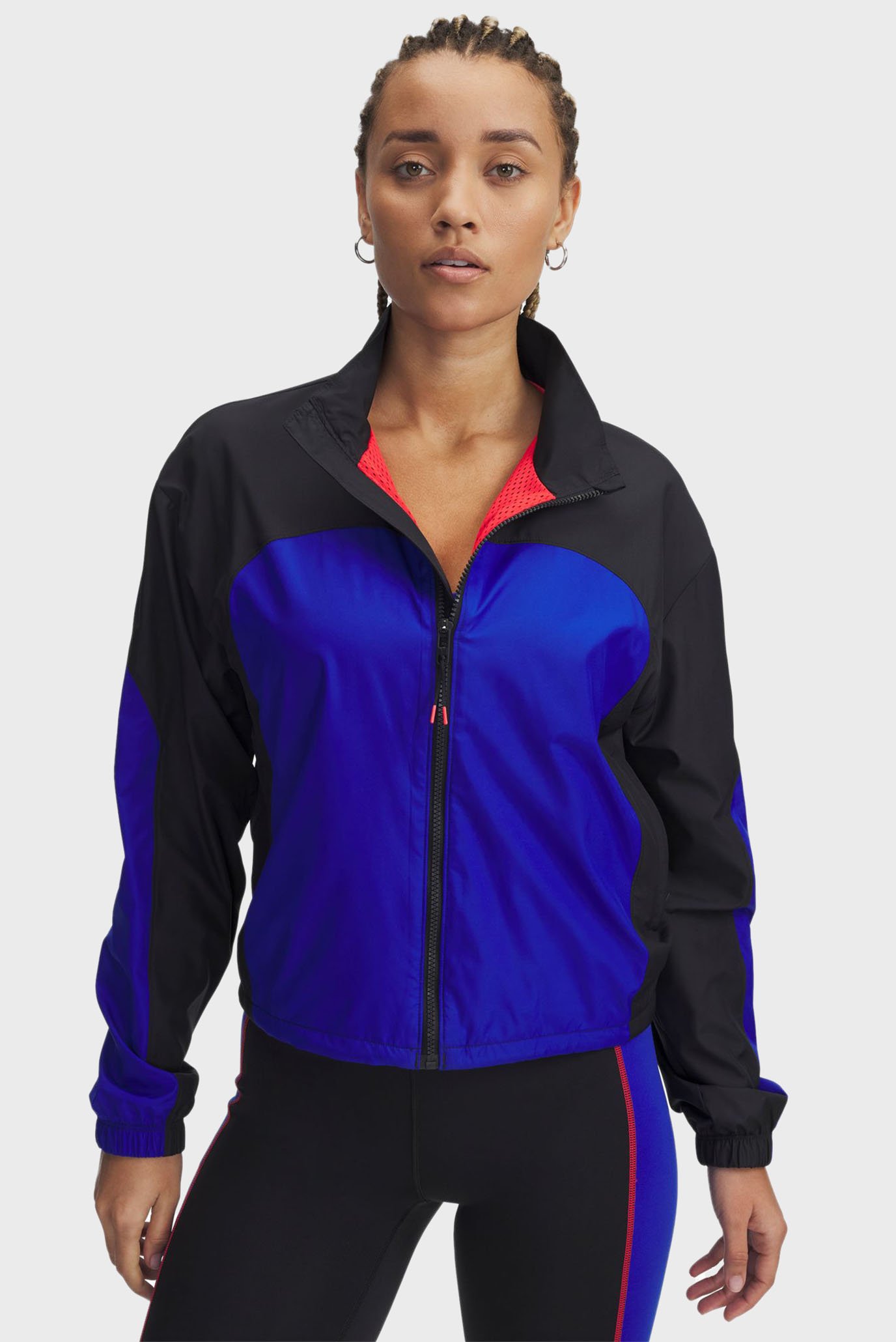 Женская ветровка Pjt Rck Woven Top Разноцветный L Under Armour 1389706-001 Женская ветровка Pjt Rck Woven Top Разноцветный L Under Armour 1389706-001
