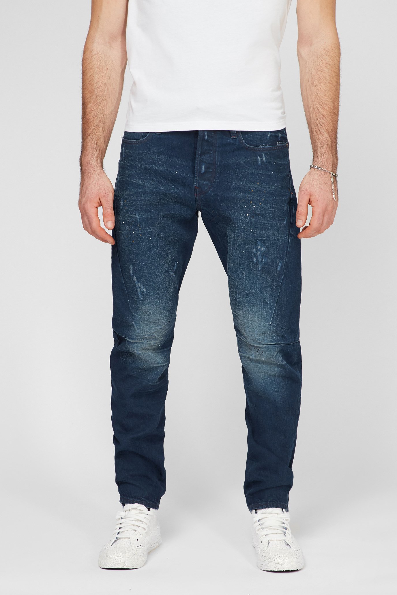 Мужские синие джинсы Scutar 3D Slim Tapered 1