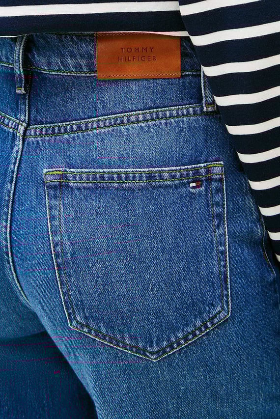 Женские джинсы с высокой посадкой Tommy Hilfiger — MD-Fashion