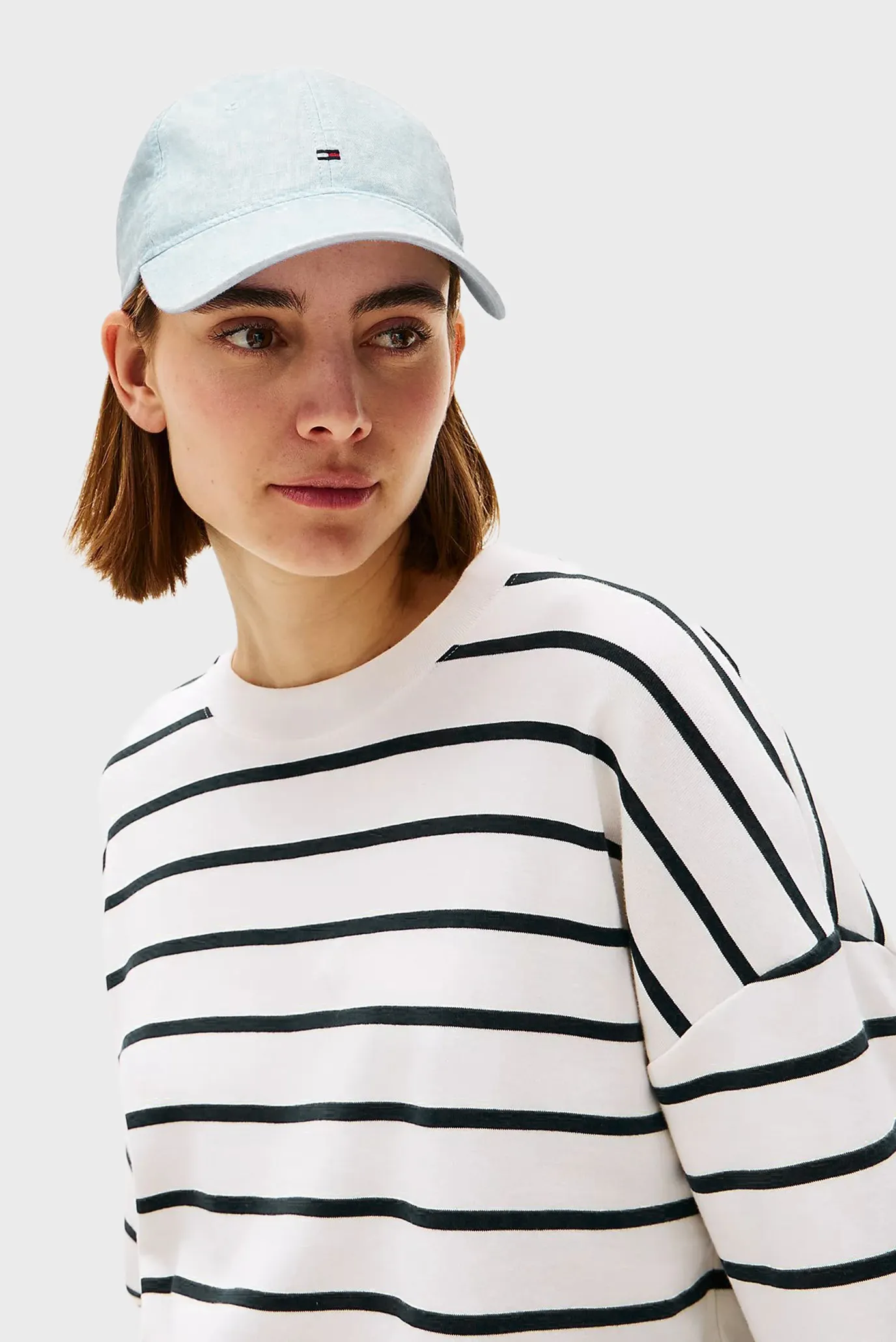 Жіноча блакитна лляна кепка ESSENTIAL FLAG LINEN CAP 2