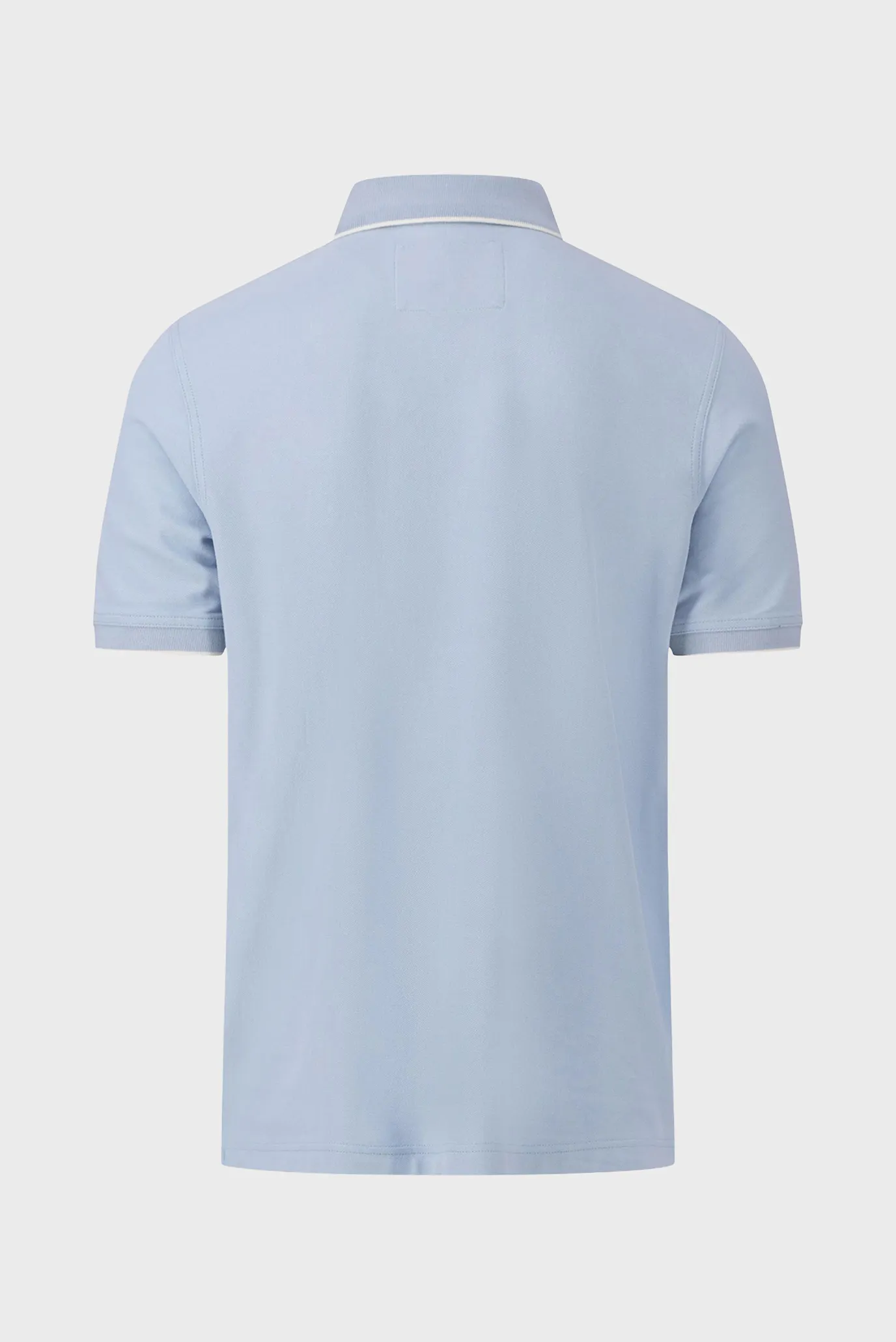Мужское голубое поло 2