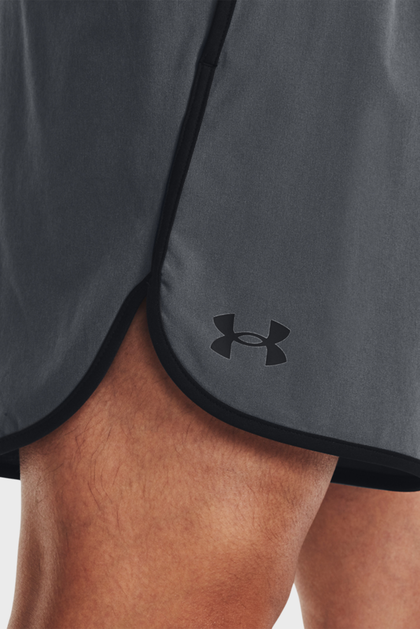 Мужские серые шорты Ua Hiit Woven 6in Shorts Under Armour 1377027 012 — Md Fashion 1499