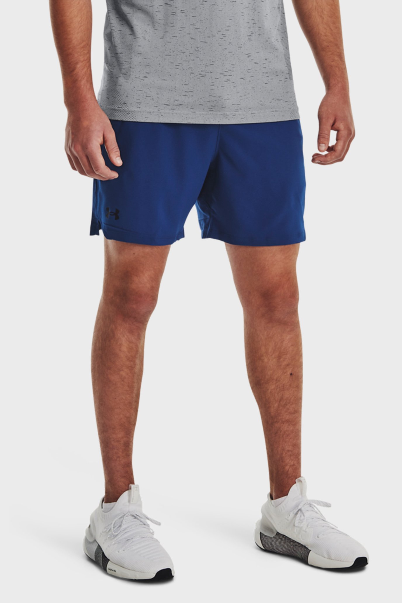 Чоловічі сині шорти UA Vanish Woven 6in Shorts 1