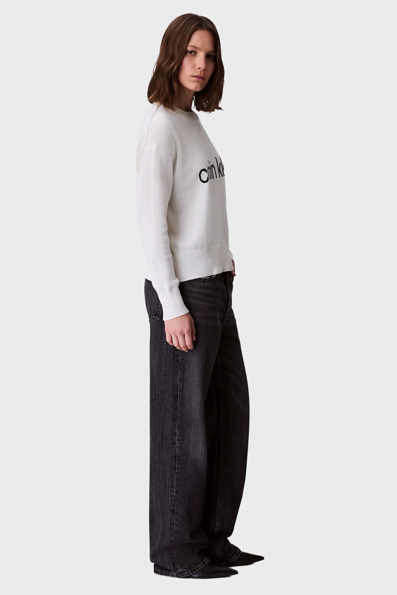 Жіночий білий джемпер Graphic 3