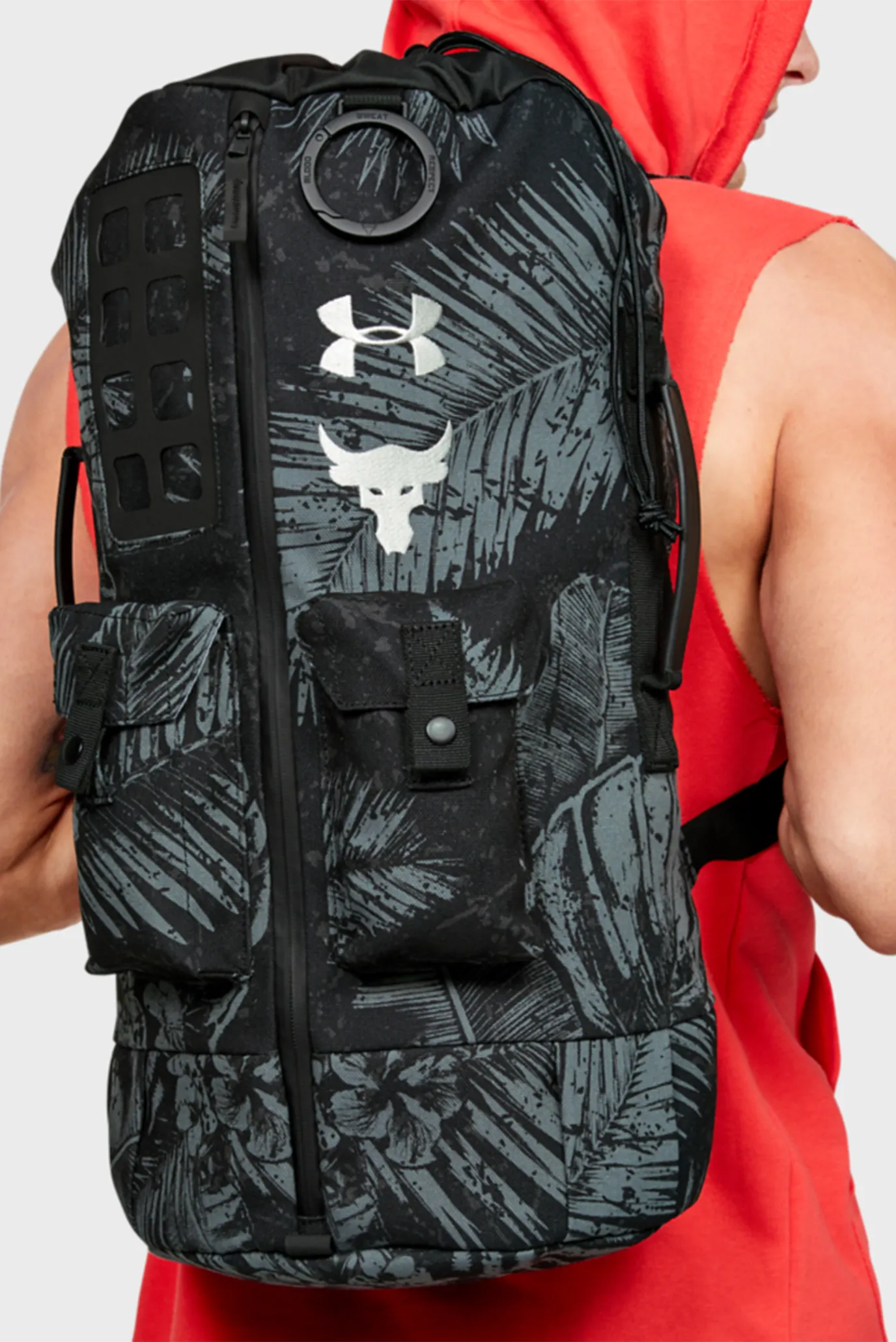 under armour men's project rock 60 gym bag