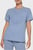 Женская голубая футболка EMBOSSED MEDALLION R