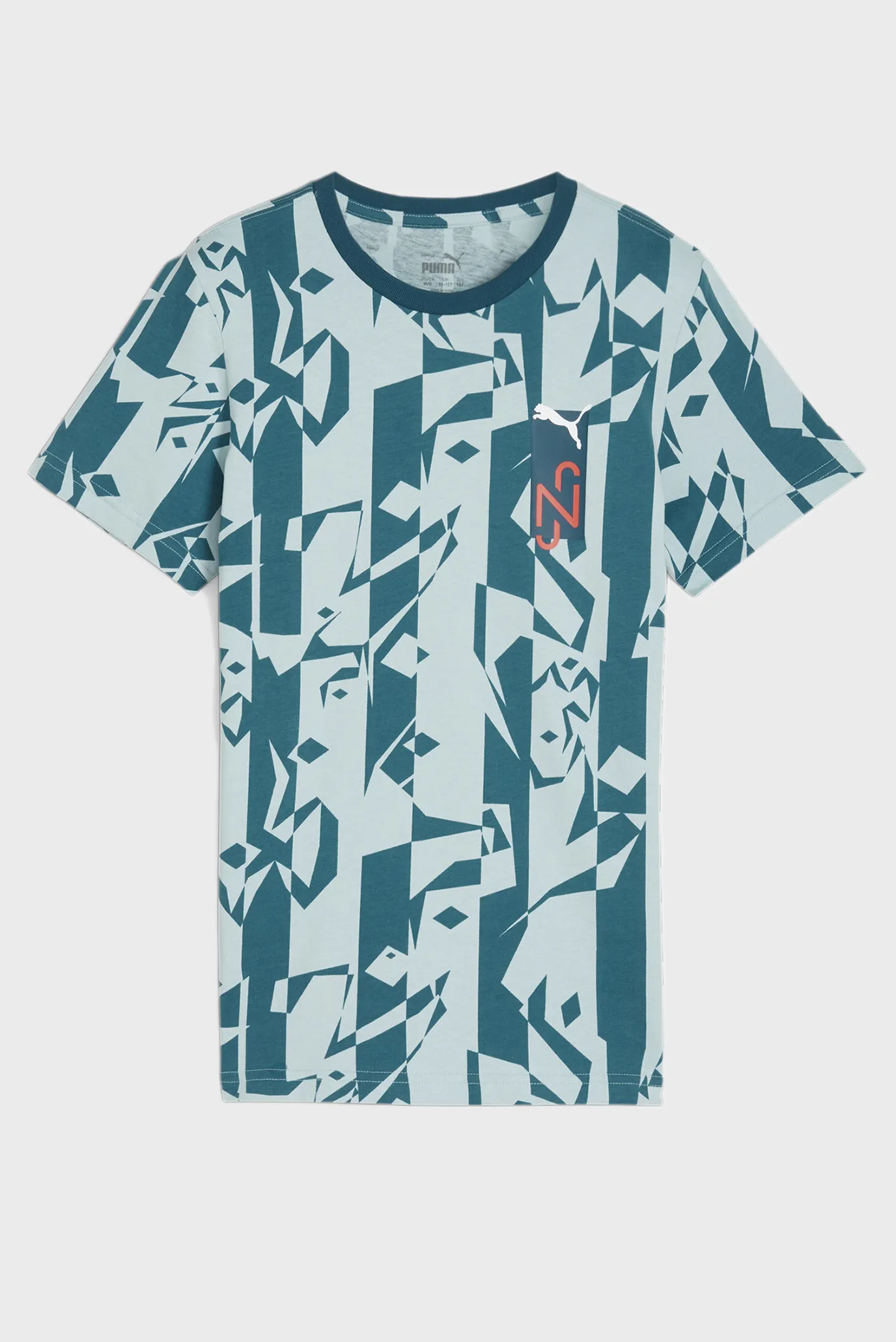 Детская бирюзовая футболка PUMA x NEYMAR JR Creativity Youth Tee 5