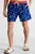 Мужские синие плавательные шорты с узором