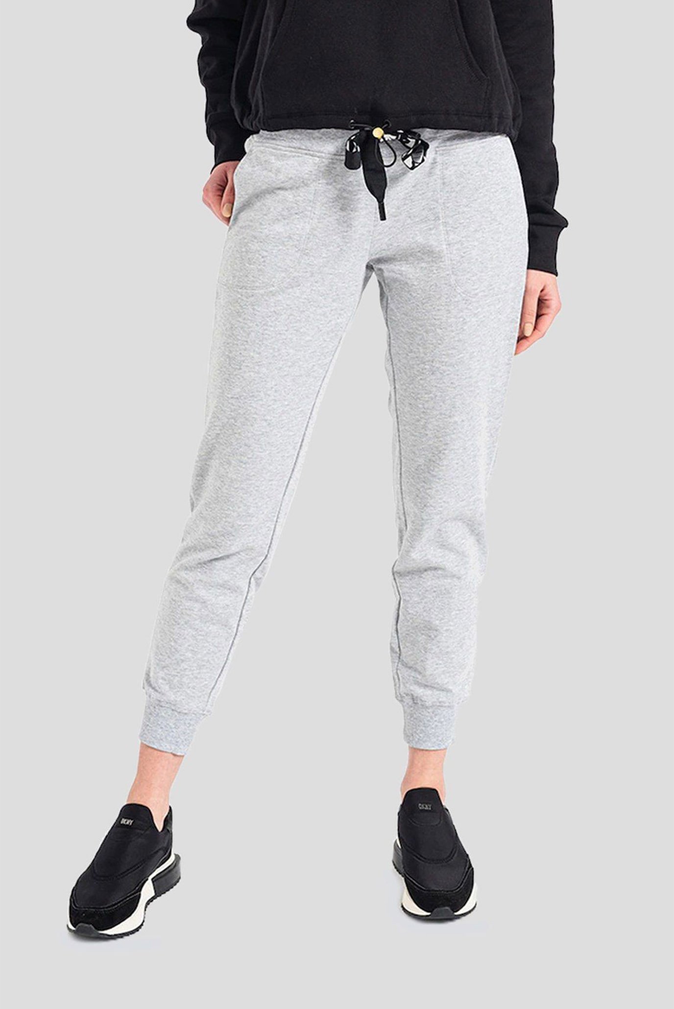 Женские серые спортивные брюки Серый L DKNY DP2P1917 Женские серые спортивные брюки Серый L DKNY DP2P1917
