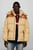 Мужская бежевая куртка THC DG CHINO NEW YORK PUFFER