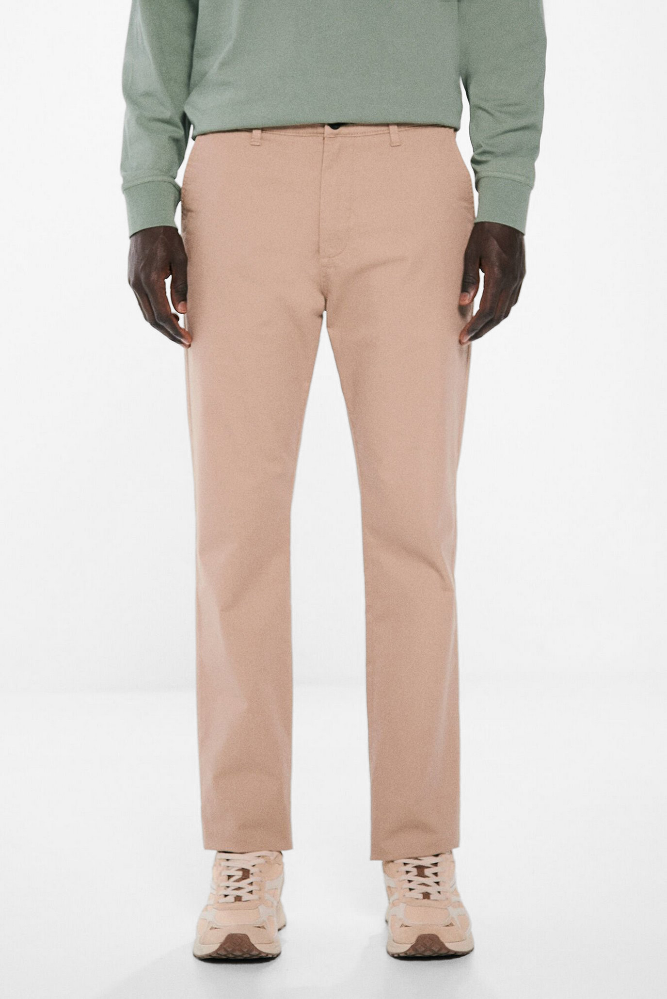 Мужские бежевые чиносы Slim fit Бежевый 44 SPRINGFIELD 1559332 Мужские бежевые чиносы Slim fit Бежевый 44 SPRINGFIELD 1559332