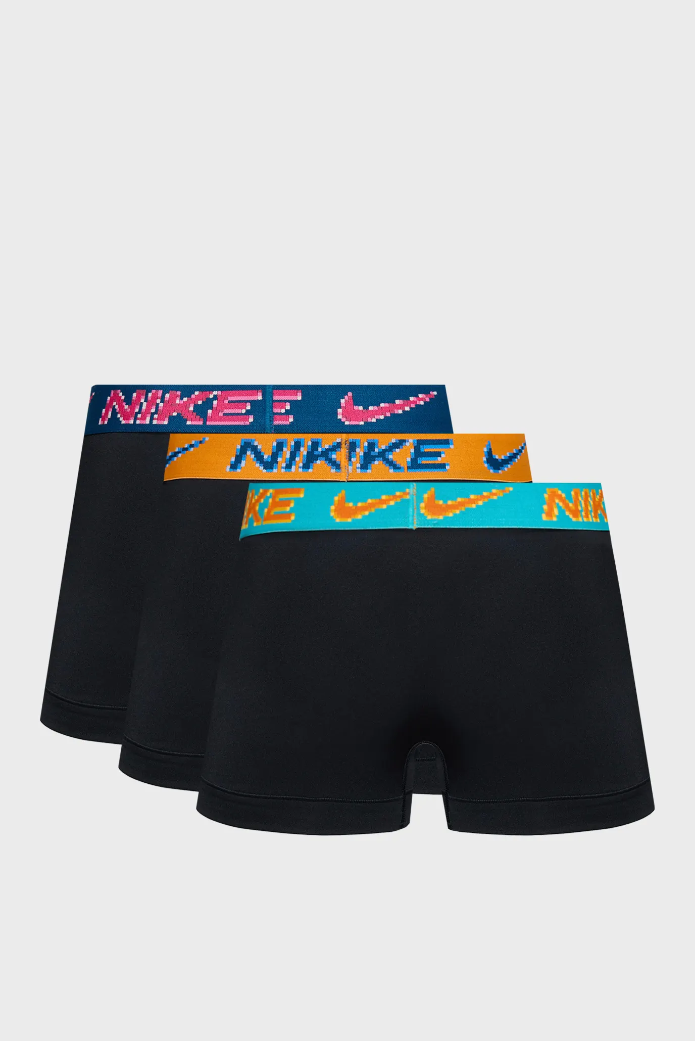 Мужские черные боксеры (3 шт) 2