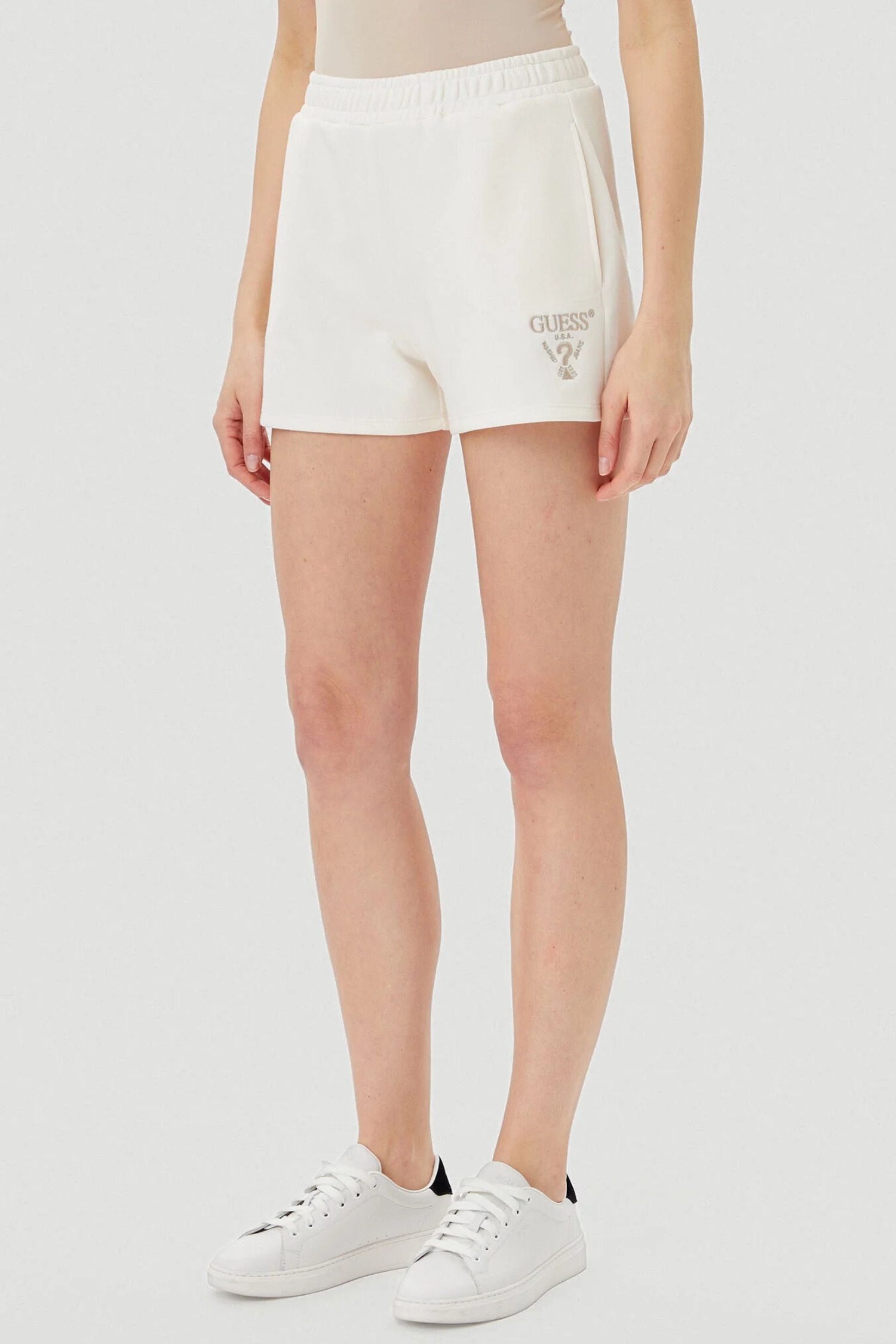 Женские белые шорты Белый XS Guess V5GD19.KC3D2;G6K5 Женские белые шорты Белый XS Guess V5GD19.KC3D2;G6K5