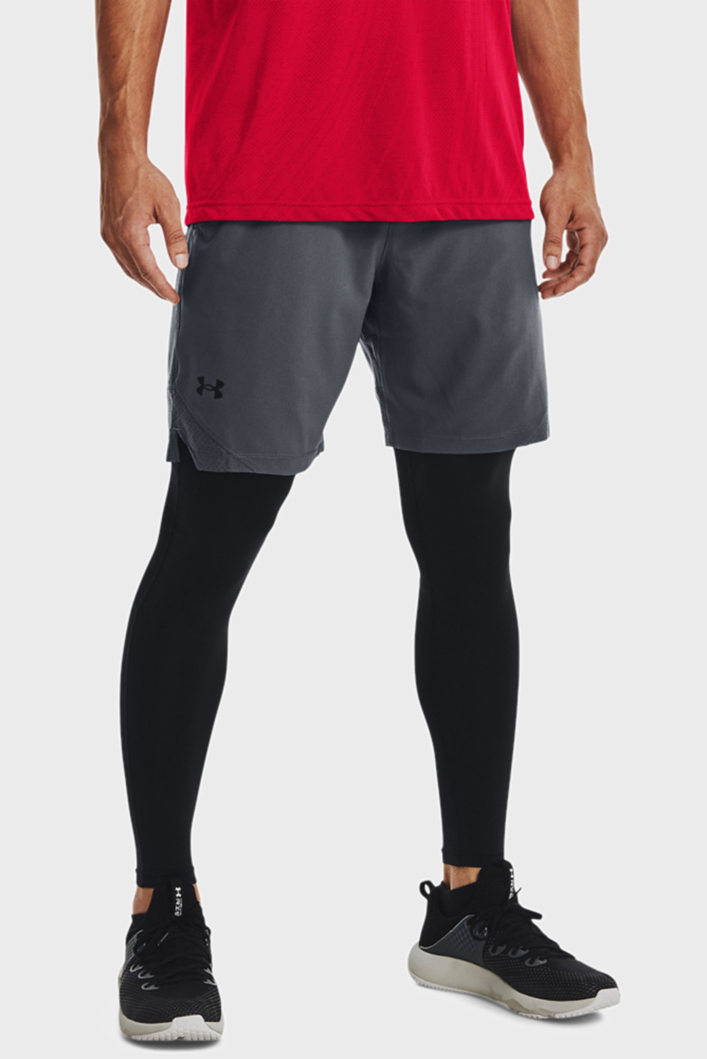Мужские серые шорты UA Vanish Woven 8in Shorts 1