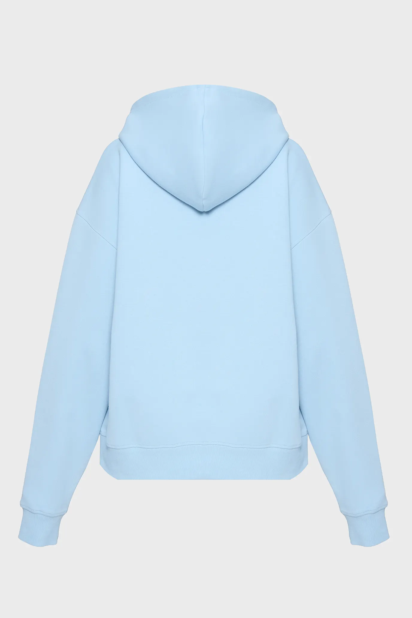 Женское голубое худи 8