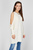 Женское белое шерстяное платье