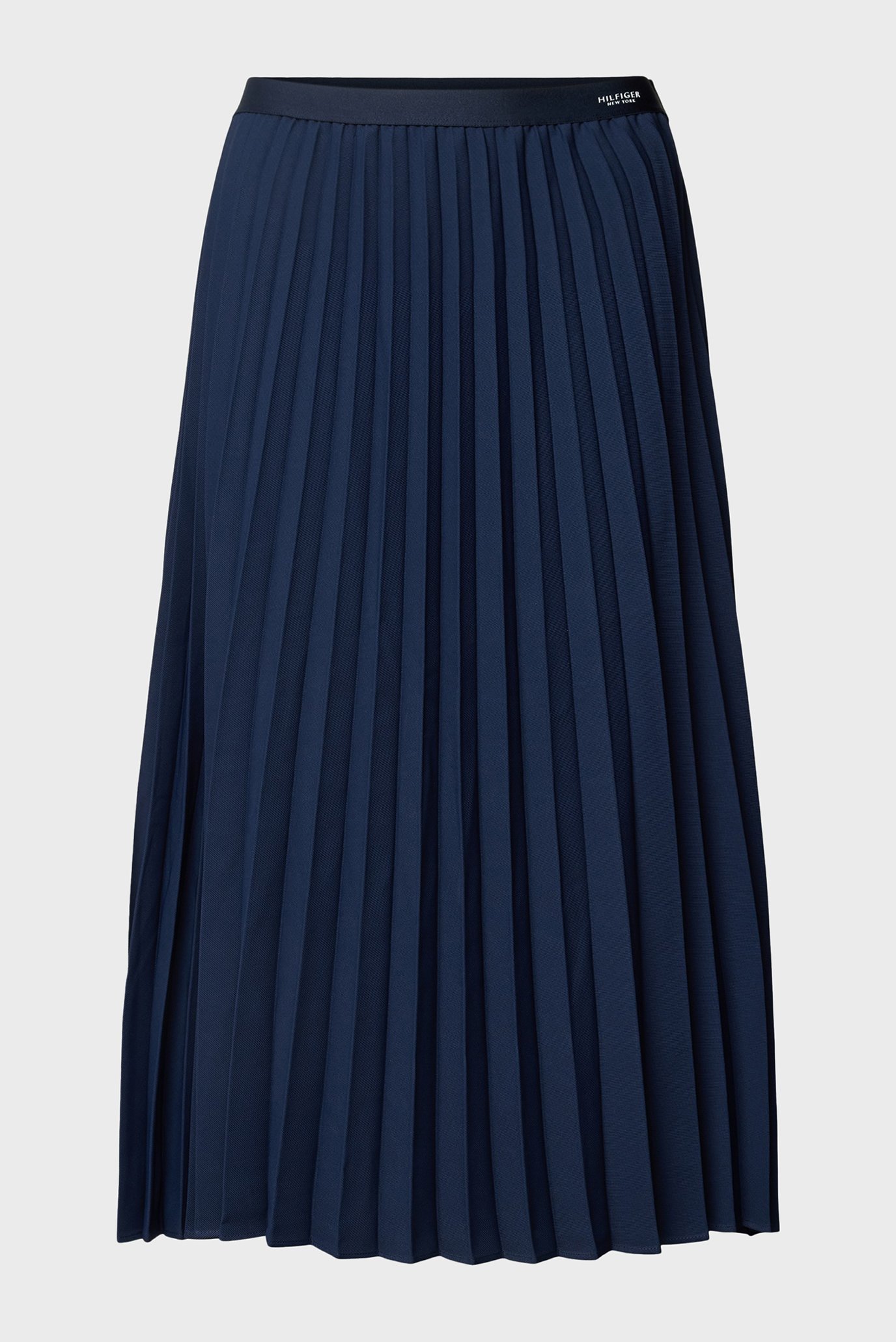 Жіноча темно-синя плісирована спідниця FLUID PLEATED PULL ON MIDI SKIRT 1