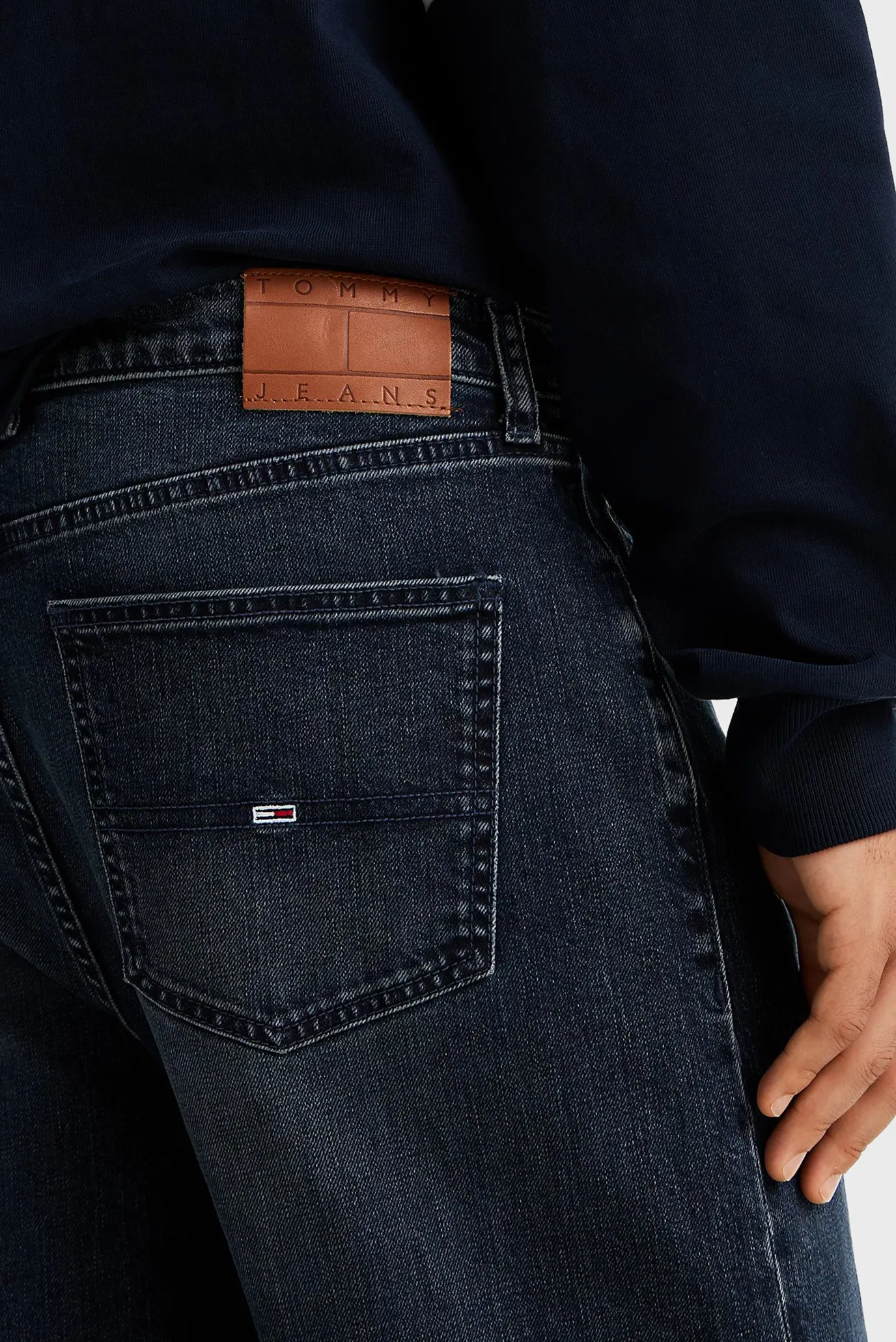 Мужские темно-синие джинсы ISAAC RLXD TPRD AI5167 4